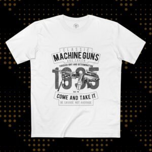 Classic Machine Guns Graphic Tee - Come and Take It - USA Pride T-Shirt