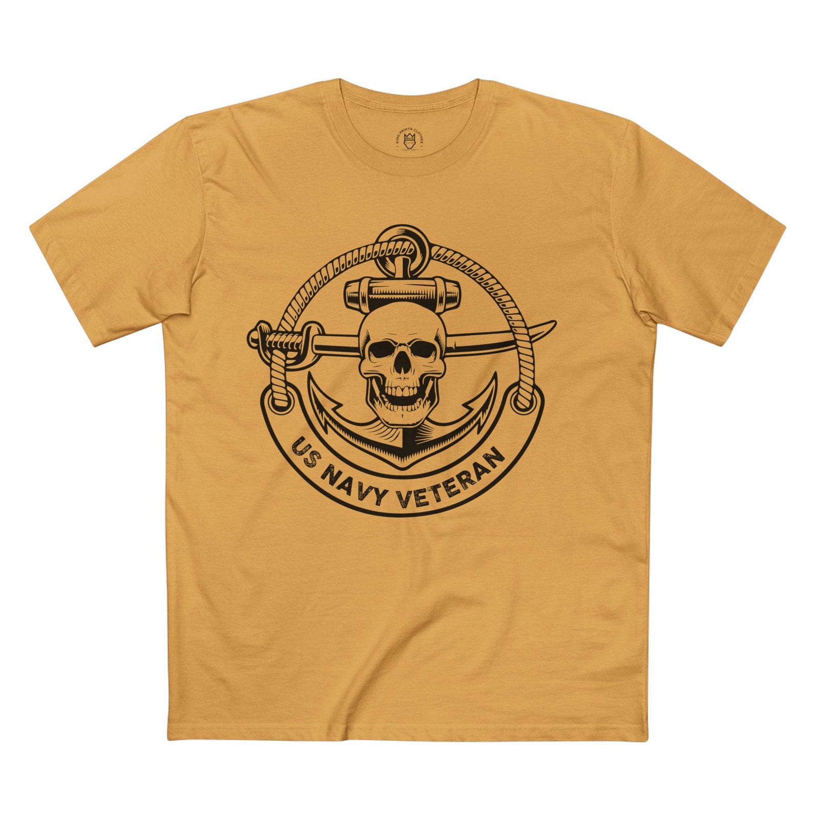 US Navy Veteran Graphic Tee - Honor and Pride