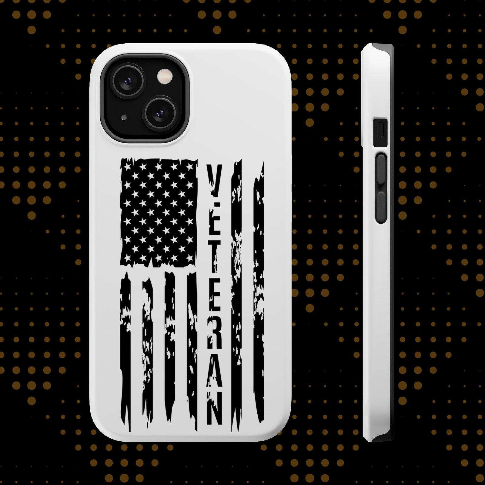 Veteran Pride Magnetic Phone Case - Durable & Stylish for Military Support - Image 2