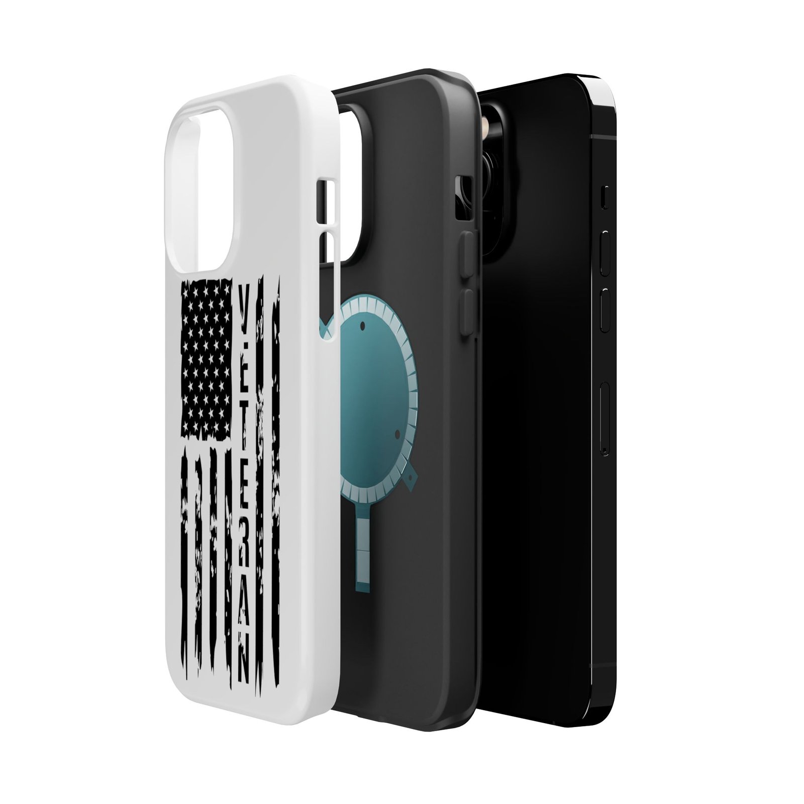 Veteran Pride Magnetic Phone Case - Durable & Stylish for Military Support - Image 26