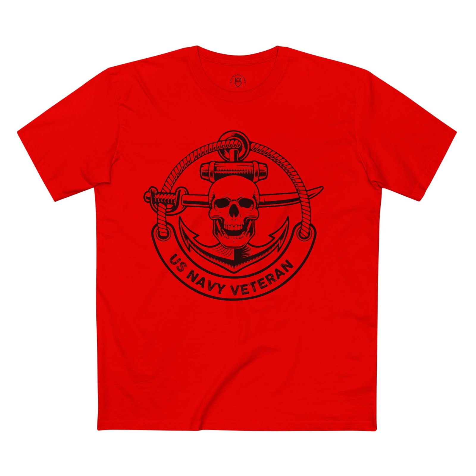 US Navy Veteran Graphic Tee - Honor and Pride - Image 5