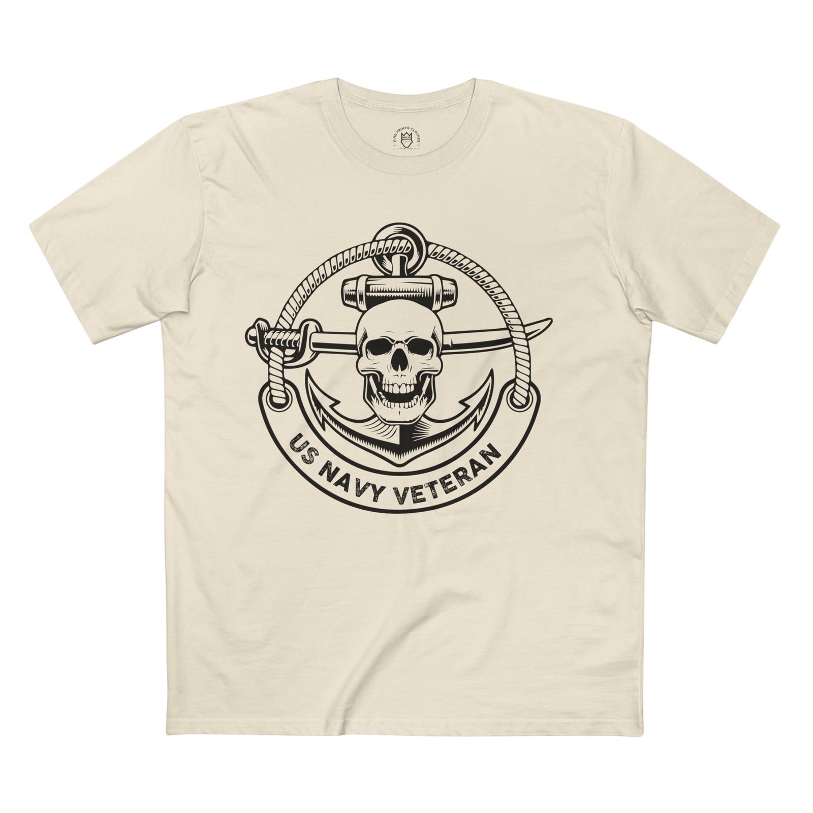 US Navy Veteran Graphic Tee - Honor and Pride - Image 7