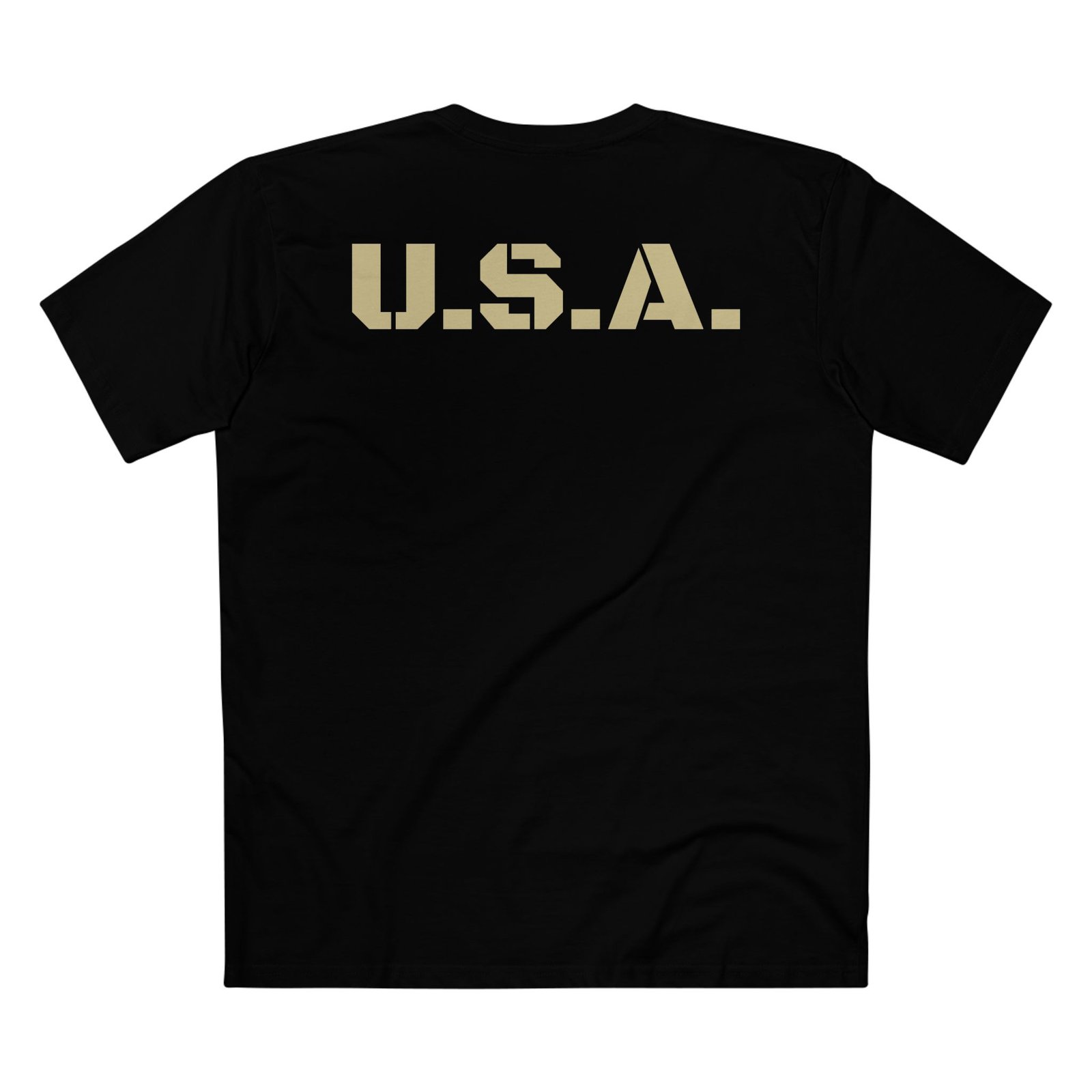 Veteran Pride T-Shirt - True Soldier Design with U.S.A. Print - Image 2