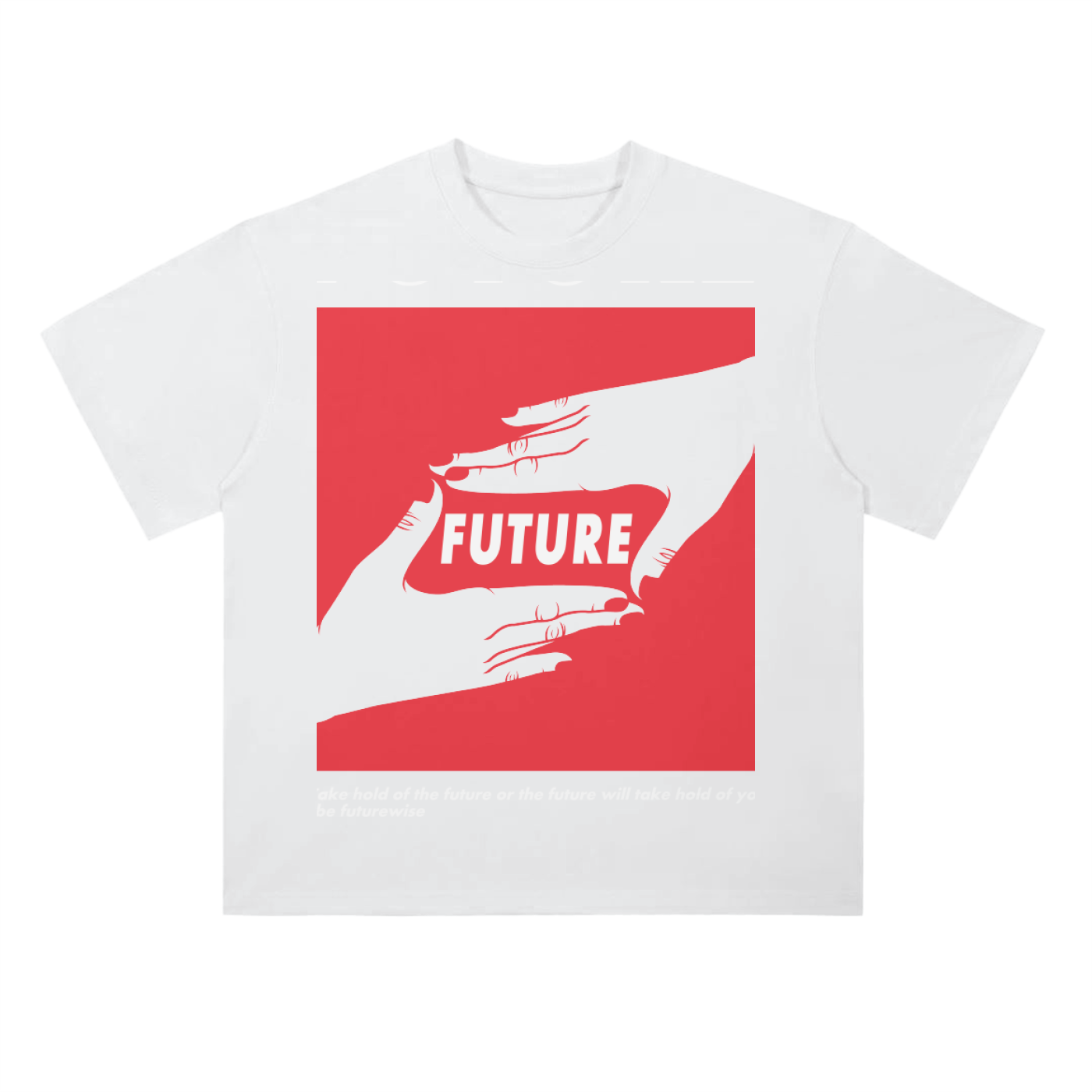 Picture the Future Drop Shoulder T-Shirt - 300 GSM